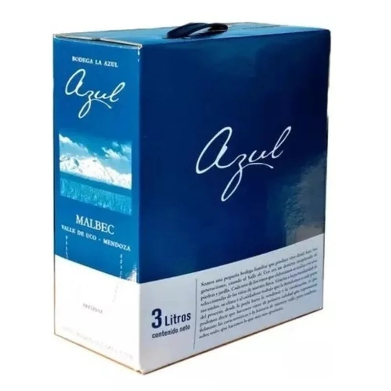 Bag in box azul malbec