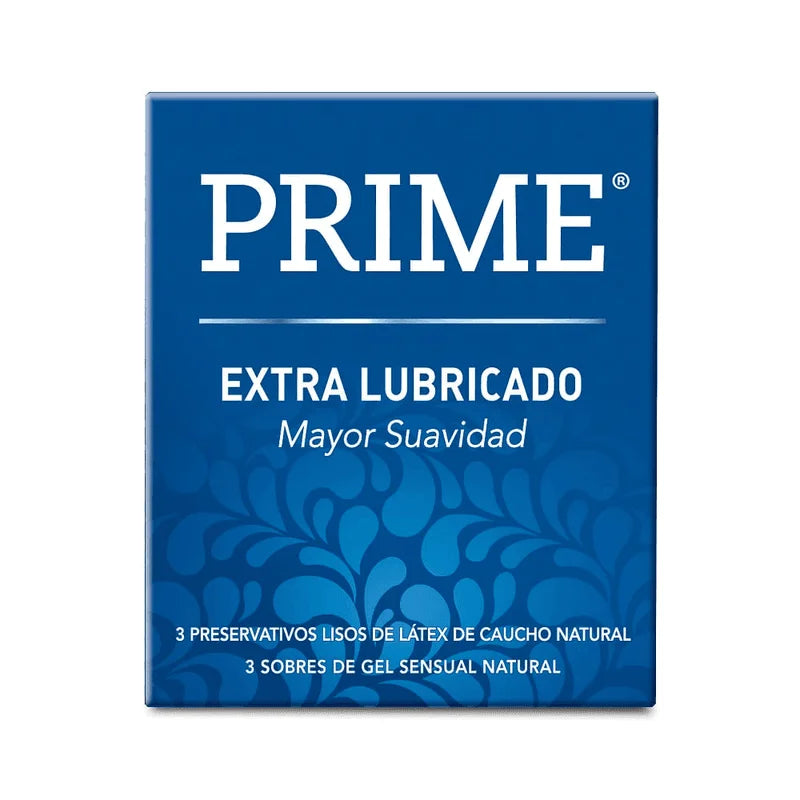 Prime azul extra lubricado