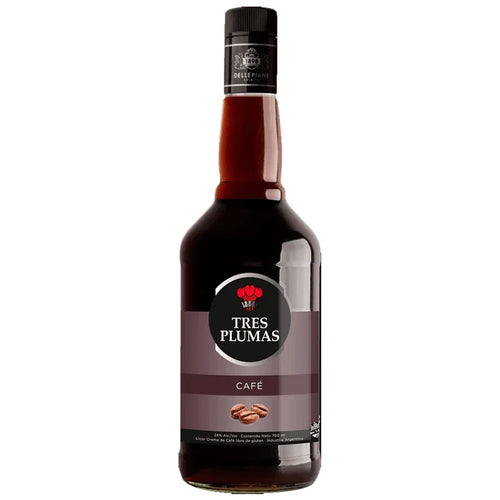 Tres plumas crema de cafe 700ml