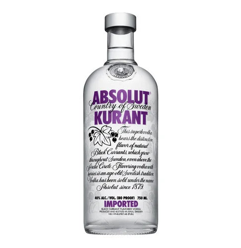 Absolut Kurant Vodka 750 ml