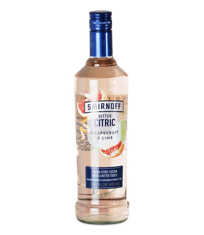 Smirnoff citric bitter grape/lime