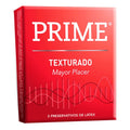 Prime rojo texturado