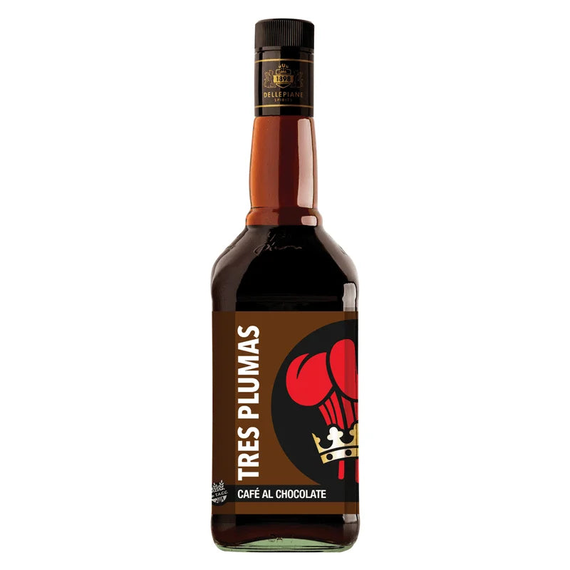 Tres plumas cafe al chocolate 750ml
