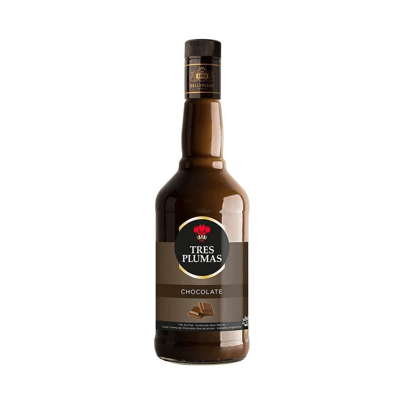 Tres plumas chocolate 700ml